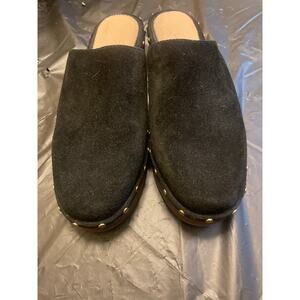 J. Crew Dakota Clog - Womens Size 8 - Black